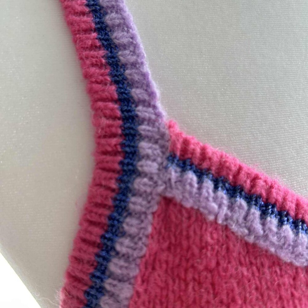 Lilly Pulitzer Ombré Knit Twin Set Cardigan and Shell in Pink & Violet – US S - Picture 10 of 13